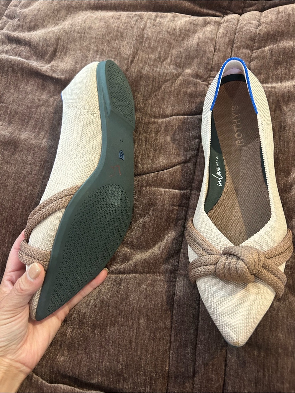 NWOT ROTHYS
The Knot Point II In Maple Pink - Picture 2 of 4